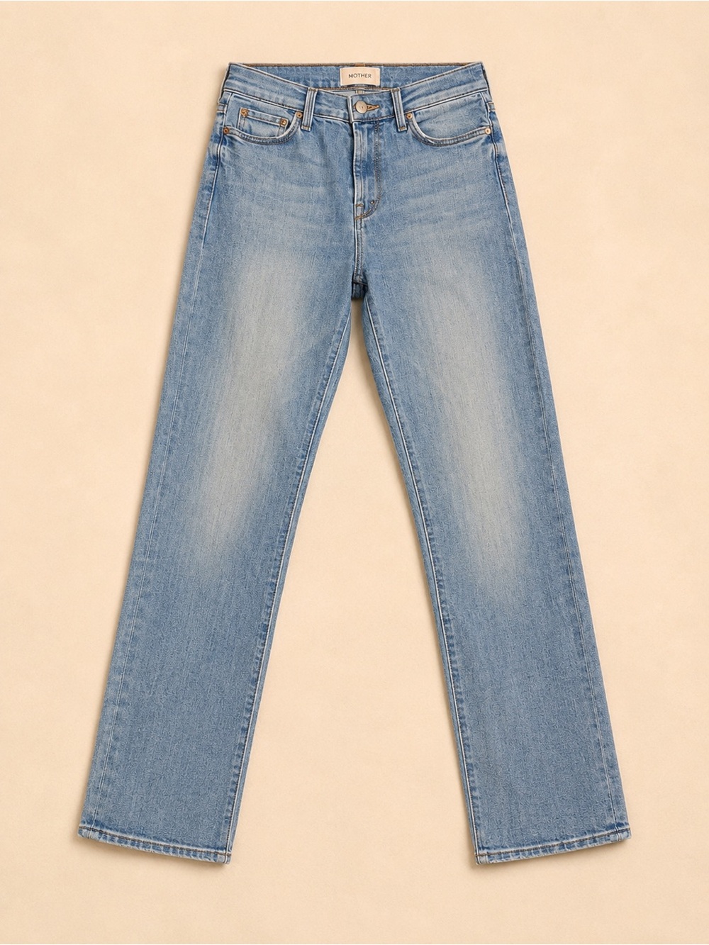 MOTHER Light Blue Skinny Jeans - High Rise Slim Fit